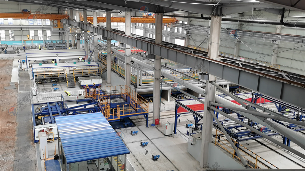 隔墻板設備 輕質墻板設備 裝配式建筑內隔墻板生產線